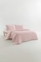 Grain Single Bedspread Set - Powder - 2
