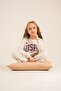 Girls' Two-Piece Suit Us2732-4 Stone - 2
