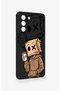 Samsung-S21Fe Compatible Coffee Break Patterned Silicone Case - 4