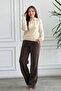Polo Collar Stripe Detailed Knitwear - 6