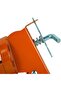 Professional Caulking Gun with Sealant, 10:1 Thrust Ratio, Dripless Caulk Gun for Silicone & Sealant Application, Smooth Pressure Caulking Tool for Home, Bathroom & DIY (Orange With Glue) - 5