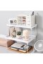 Stackable Kitchen Storage Shelves, Set of 4 Stackable & Multi - Layer Cabinet Organizer Shelf, Space - 6