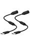 كابل USB قابل للفصل لجهاز Xbox 360، محول بديل لوحدة تحكم Xbox 360 متوافق مع لوجيتك