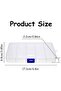 15 Grids Plastic Storage Boxes, Small Craft Storage Boxes with Compartments, Clear Plastic - 2