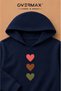 Children's Cute Hearts Printed Hooded Sweatshirt & Sweatpants Set – Ages 3-12 - 3