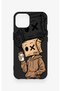 iPhone 14 Compatible Coffee Break Patterned Silicone Case - 2