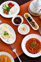 Derya 16 Piece Porcelain Breakfast Set for 6 People - 3