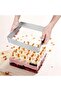 Mousse Mold, Professional Square Cake Frame with Adjustable Size, Sturdy Rectangular Mousse - 4