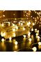 10m 80 LED Fairy Lights String - عقود لمبات 10 متر 80 لمبة, USB Powered Warm White String Lig - 6