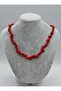 Coral Necklace - Red - - 3