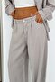 Women's Oversize Tencel Shirt and Pants Set - 5