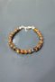 Certified Tiger's Eye Hematite Natural Stone Bracelet 6 mm