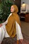 Gg Pattern Ayrobin Floral Jacquard Shawl Camel - 4
