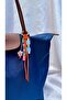 Colorful Beaded Bag Charm – Orange - 2