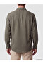 Southblue Khaki Regular Fit Dobby Men's Shirt - 4