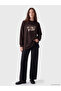 Rmz Gi̇yi̇m Farkiyla Soft Touch Loose Fit Women's Sweatshirt Tunic