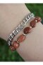 Jasper Stone Double Bracelet - Multicolor