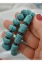 Double Bracelet with Turquoise and Hematite Stones - Multicolor - 3