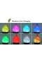 QAAA Himalayan Salt Lamp - Handcrafted USB Drop-Shaped Natural Crystal Night Light with 7-Color LED Auto-Cycling & Real Wood Base Table Lamp - Unique Decorative Gift for Home, Office, and W - 3