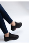 5506 Eren Shoes&Bag Genuine Leather Nubuck Rubber Lacing Detailed Serrated Non-Slip Sole Comfortable Daily Shoes Real Leather Nubuck Black - 3