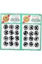 24 Sets Black Sewing Button Capsule (Snap Button Set = Press Tip Cover + Bottom Secure)
