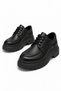 Yg-13 Men's Casual Lace-Up High Sole Classic Shoes Cst - Black - 5