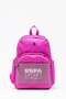Plcan26094 Pink Backpack Multi-Compartment Daily & School Bag