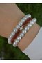 4 mm Agate Veince Bracelet Set - Multi-Colored - 5