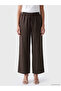 Esvab • Modern & Distinctive Wide-Leg Women's Trousers with Waist Drawstring - 3