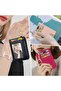 محفظة سوويبيكي النحيفة، محفظة حاملة بطاقات مزودة بحماية RFID مع نافذة لبطاقة الهوية ومشبك D - 6