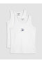 Shining Store's Glittering Choices Zero Roba Collar Boys' Undershirt 2-Pack