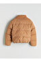 Rmz Gi̇yi̇m Farkiyla Dik Roba Collar Girls' Puffer Jacket - 3