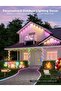 أضواء شبكية خارجية، 2.8 × 9.4 قدم مع وظائف RGBIC وDIY، 480 مصباح LED ذكي مع 6 ألوان - 4
