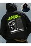 Snow Masked Ninja Unisex Sweatshirt Cardigan 2Strands Thick Fleece