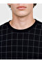 Black Regular Fit Men's Pajama Set - 3