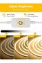 شريط إضاءة LED بطول 10 أمتار بلون أبيض دافئ 2700 كلفن، مقاوم للماء IP67 وقابل للتعتيم - 2