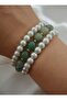 Aventurine Bracelet Set - Multicolor - - 2