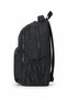 Black Colored Large Size Backpack with Laptop Compartment - 2
