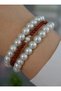4 mm Agate Veince Bracelet Set - Multi-Colored - 4