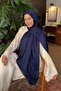Gg Pattern Ayrobin Floral Jacquard Shawl Midnight Blue