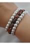 Jasper Vei̇nci̇ Bracelet Set - Multicolor - - 3