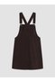 Two Mt Shop Quality Lcw Comfort Brown Denim Straight Jean Dress - 3