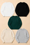 5-Piece Advantageous Men's Crew Neck Ribbed Knitwear Sweater Set