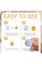DIY Button Cover Making Kit 60 Pcs, Self Cover Buttons with Fabric Cutter and 3 Tools, Complete Sewi - 4