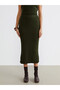 Sparkling Choices from Shining Store Slim Fit Slit Skirt - 2