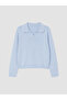 Women's Triko Sweater with Turn-Down Roba Collar for Style Seekers from Uzg Store - 6