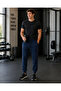 Men's Comfortable Cut Winter Sweatpants with Ribbed Cuffs and Inside Piping - 5