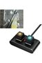 External Extended Power Button for Desktop Computers, Aluminum Shell Button with LED Light, Light-Tr