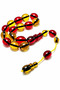 Sıkma Ateş Amber Mascot Large Grain Special Design Men's Prayer Beads - 2