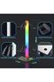 حامل وحدة تحكم الألعاب DMG RGB، حامل سماعات الرأس مع منفذي شحن USB ومنفذ Type-C واحد، حامل وحدة التحكم - 7